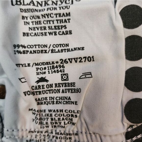 BLANKNYC 'Hoyt' Mini Boot Cut Jeans in Home Sweet 337/346 - Picture 16 of 16